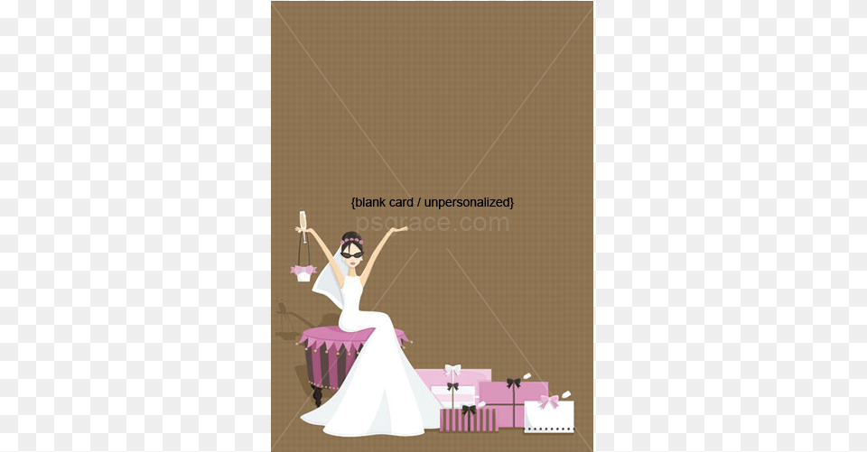 Bridal Shower Invite Blank, Clothing, Dress, Adult, Wedding Free Transparent Png
