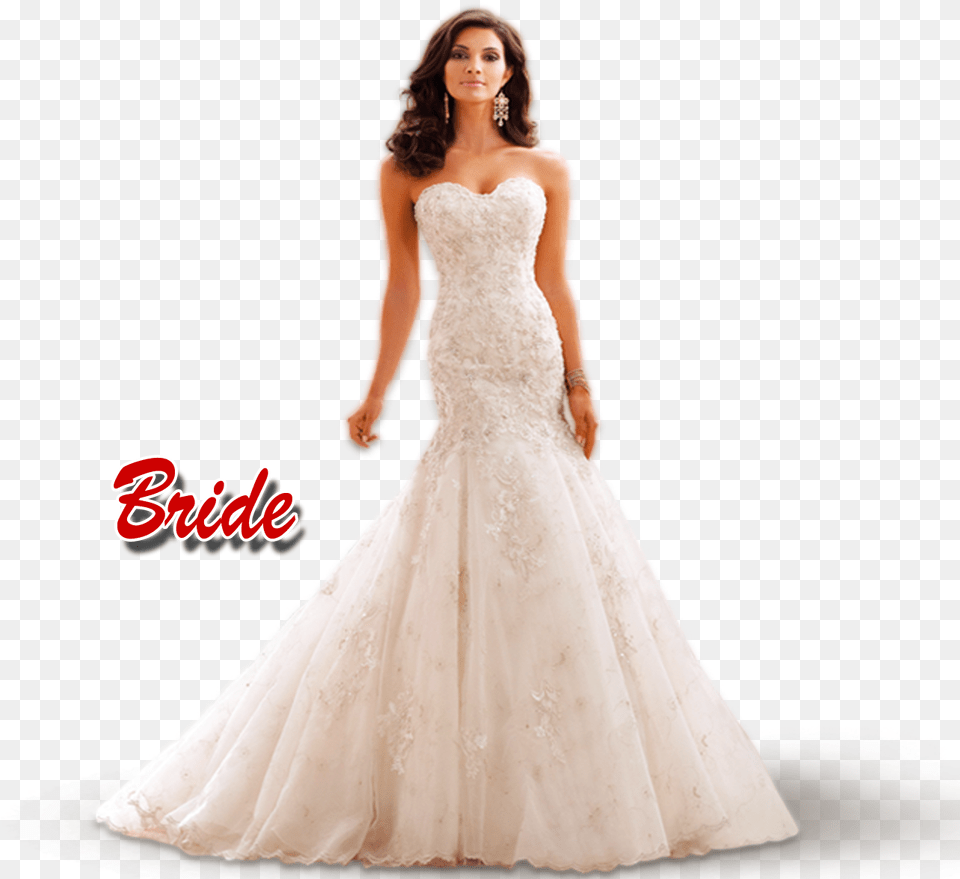 Bride, Clothing, Wedding, Gown, Formal Wear Free Transparent Png