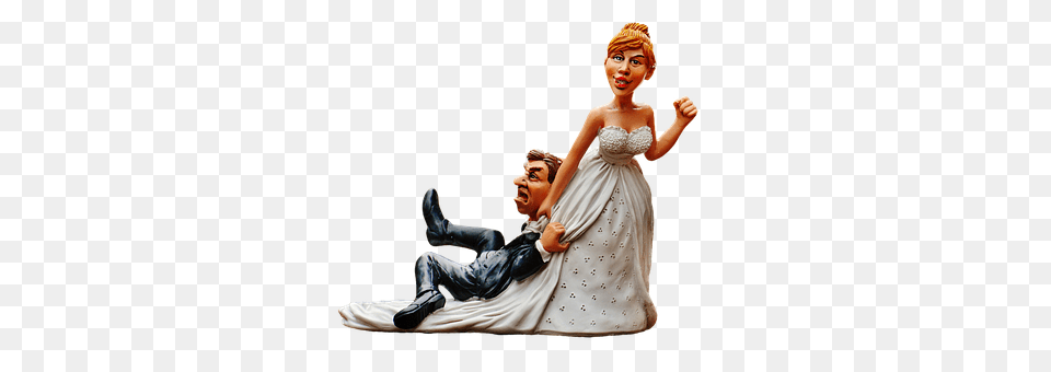 Bride And Groom Clothing, Dress, Figurine, Adult Png