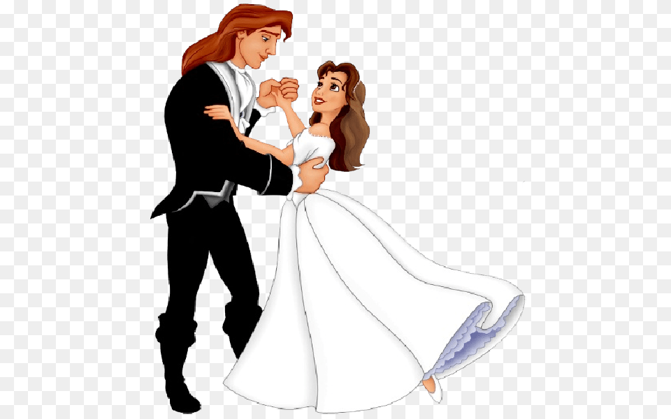 Bride And Groom Art Download Clip Art, Clothing, Dress, Formal Wear, Gown Free Transparent Png