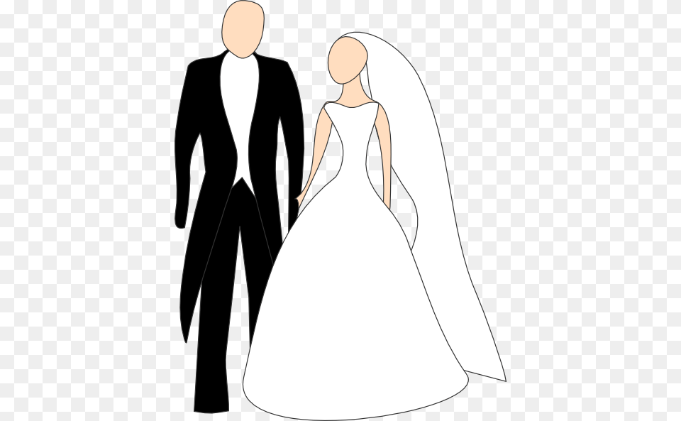 Bride And Groom Clip Art, Formal Wear, Clothing, Dress, Fashion Free Transparent Png