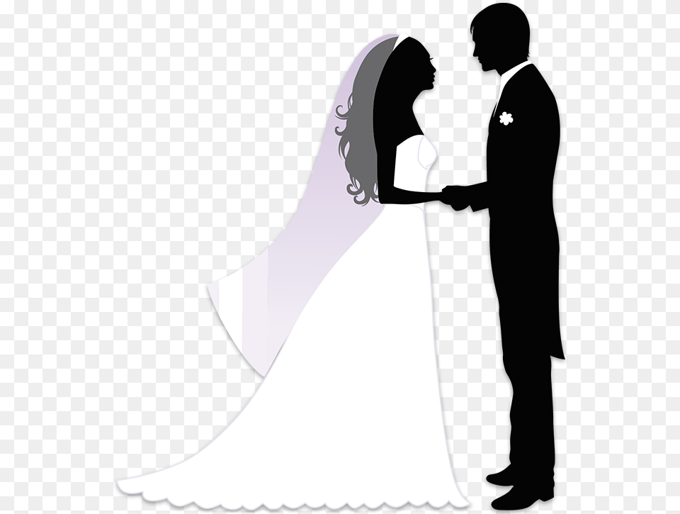 Bride And Groom Clipart, Formal Wear, Wedding Gown, Clothing, Dress Free Png
