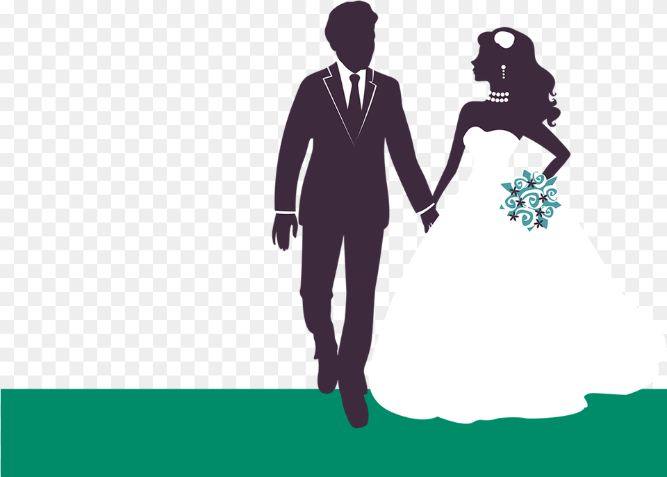 Bride And Groom Marriage Couples Image, Gown, Formal Wear, Fashion, Suit Free Png Download