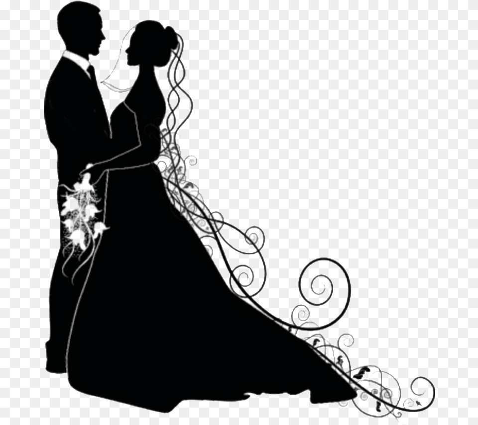 Bride And Groom Vector, Formal Wear, Clothing, Dress, Fashion Png Image