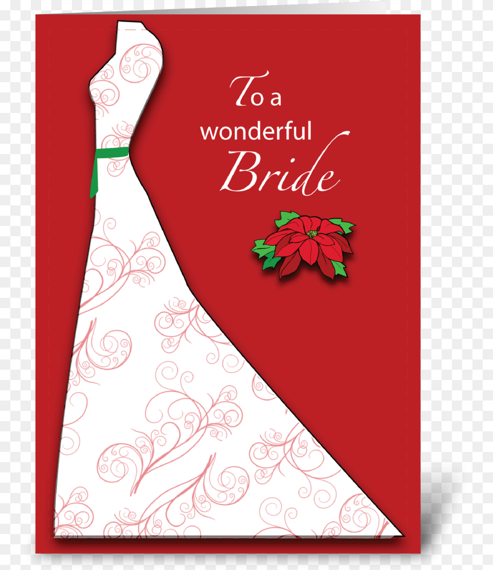 Bride Bridal Shower Silhouette Christmas Greeting Card For Bride, Accessories, Envelope, Formal Wear, Greeting Card Free Transparent Png