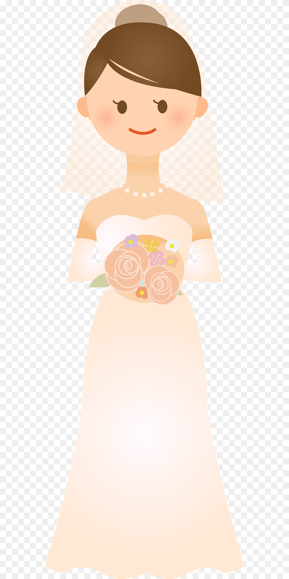 Bride Clipart, Clothing, Dress, Fashion, Gown Free Png