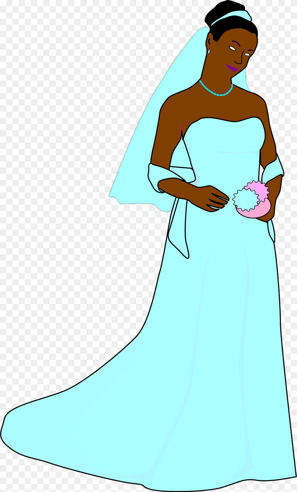 Bride Clipart, Formal Wear, Wedding Gown, Clothing, Dress Free Transparent Png