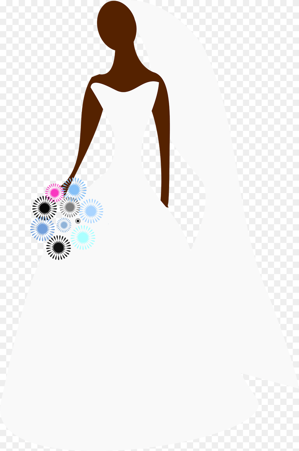Bride Clipart, Formal Wear, Wedding Gown, Clothing, Dress Free Png Download