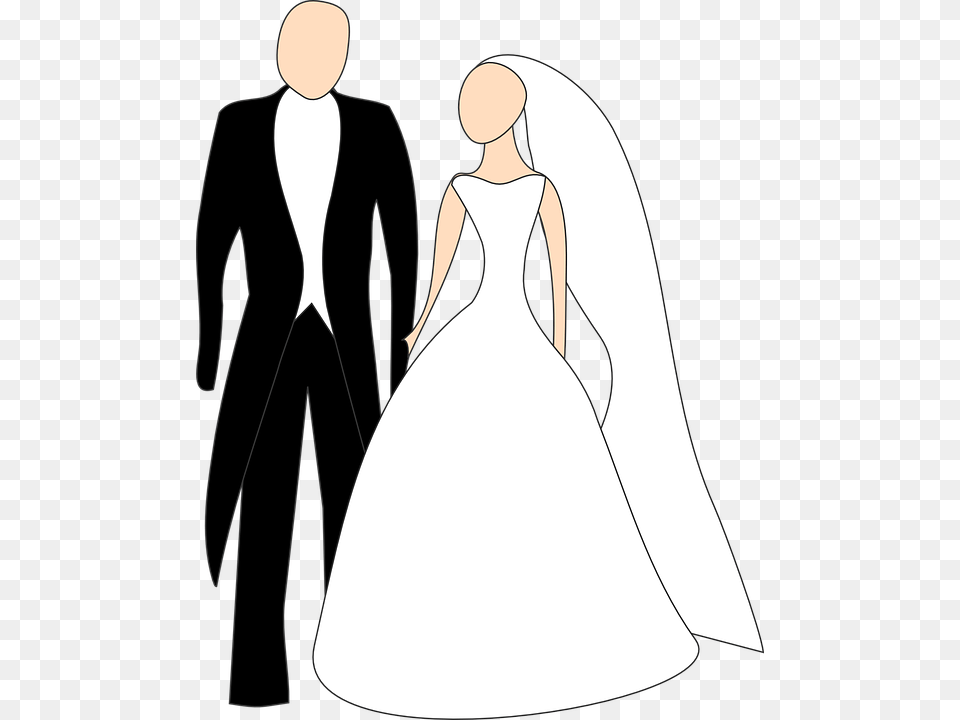 Bride Clipart Broom, Gown, Clothing, Dress, Fashion Free Transparent Png