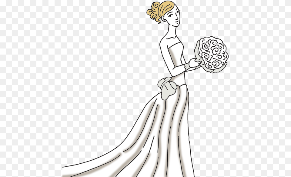 Bride Dream Meaning Illustration, Clothing, Dress, Formal Wear, Gown Png
