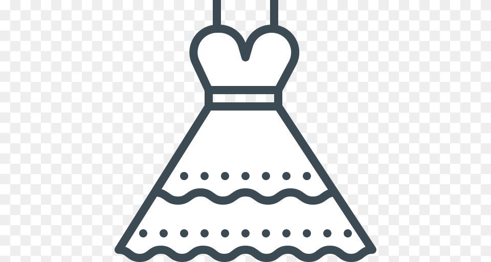 Bride Dress Icon, Clothing, Formal Wear, Device, Grass Png Image