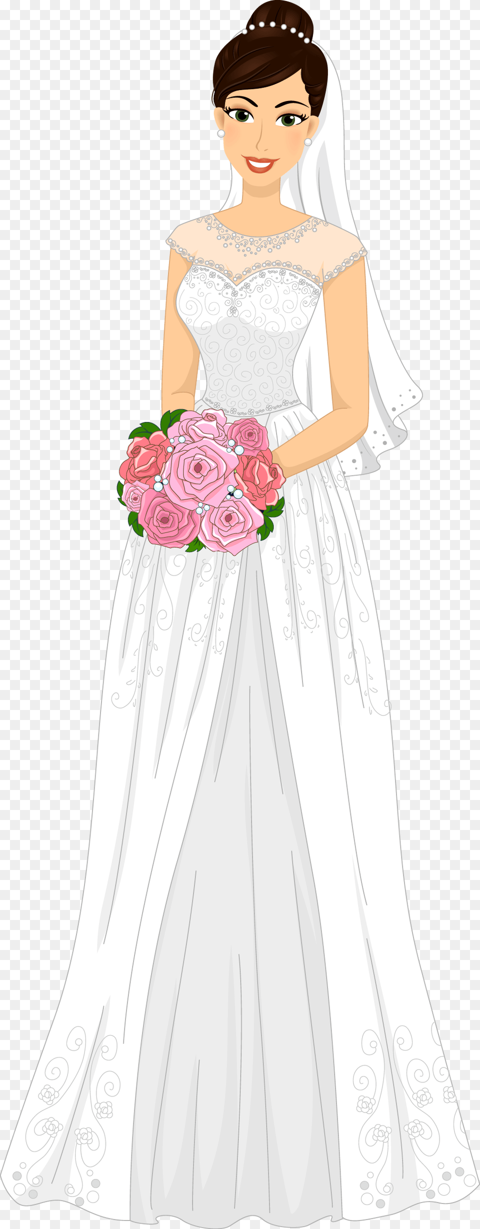 Bride Free Download Portable Network Graphics, Flower Bouquet, Formal Wear, Flower Arrangement, Flower Png Image