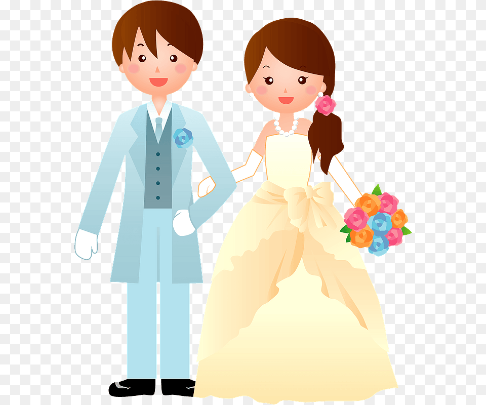 Bride Groom Wedding Clipart Wedding, Fashion, Clothing, Gown, Dress Free Transparent Png