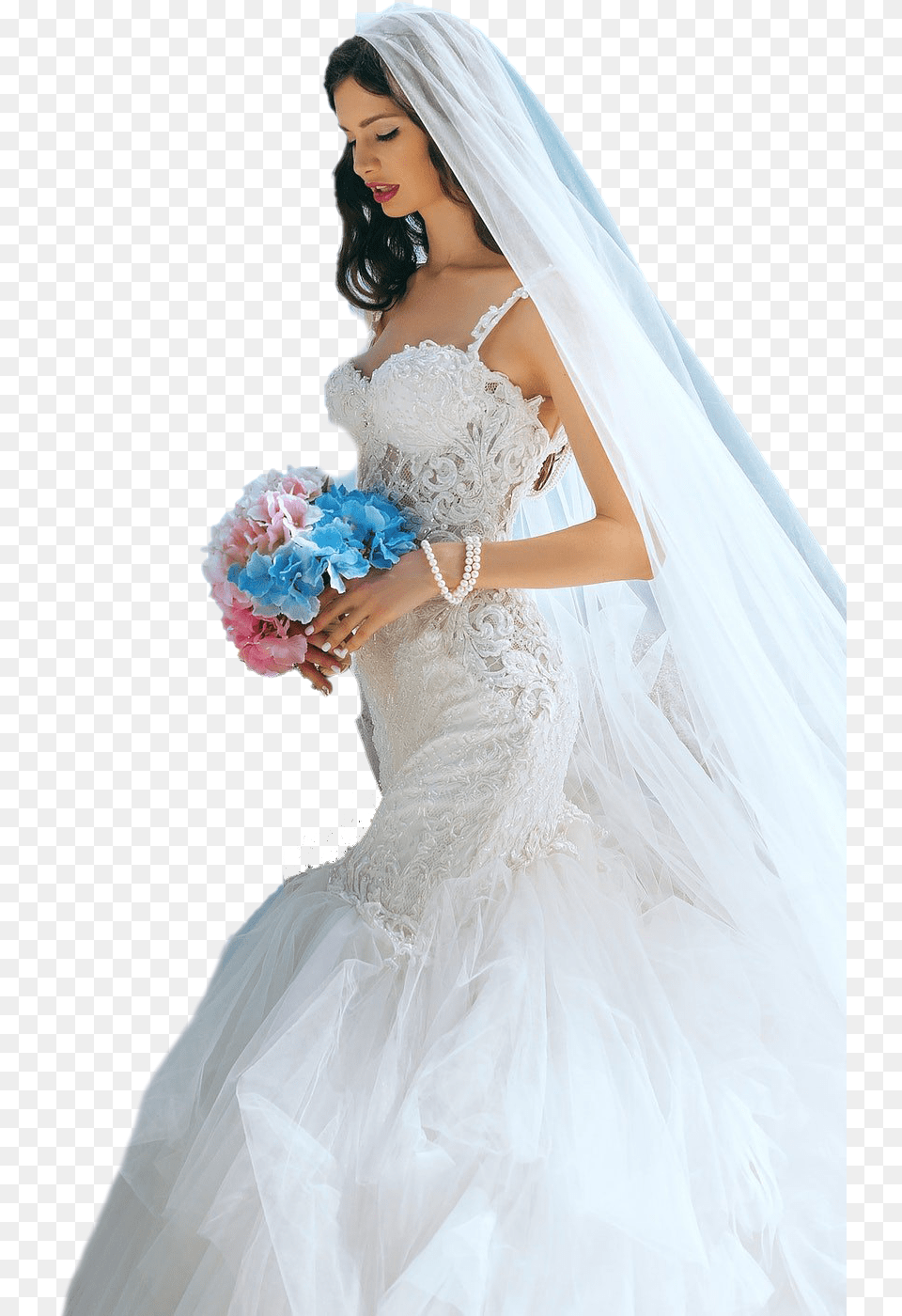 Bride Hd Image Bride Wedding, Flower Arrangement, Gown, Formal Wear, Flower Bouquet Free Transparent Png