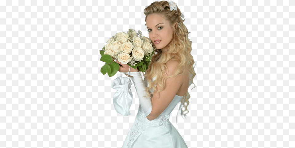 Bride Icon Bride With Flowers, Flower Bouquet, Plant, Flower Arrangement, Flower Png