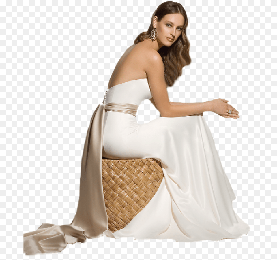 Bride Image N Ksznti A Frfit, Formal Wear, Clothing, Dress, Fashion Free Png Download
