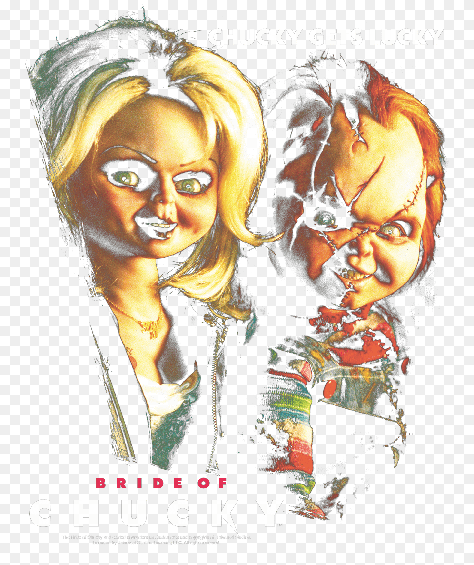 Bride Of Chucky Chucky Gets Lucky Men S Regular Fit Bride Of Chucky, Person, Head, Photography, Face Free Png