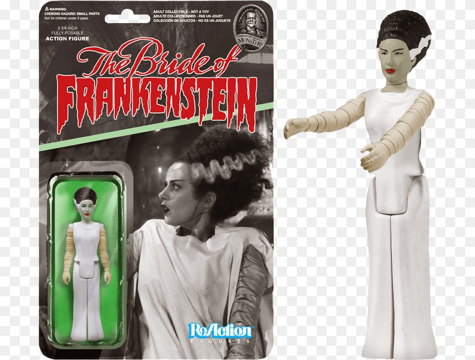 Bride Of Frankenstein Figure, Adult, Person, Figurine, Female Free Png