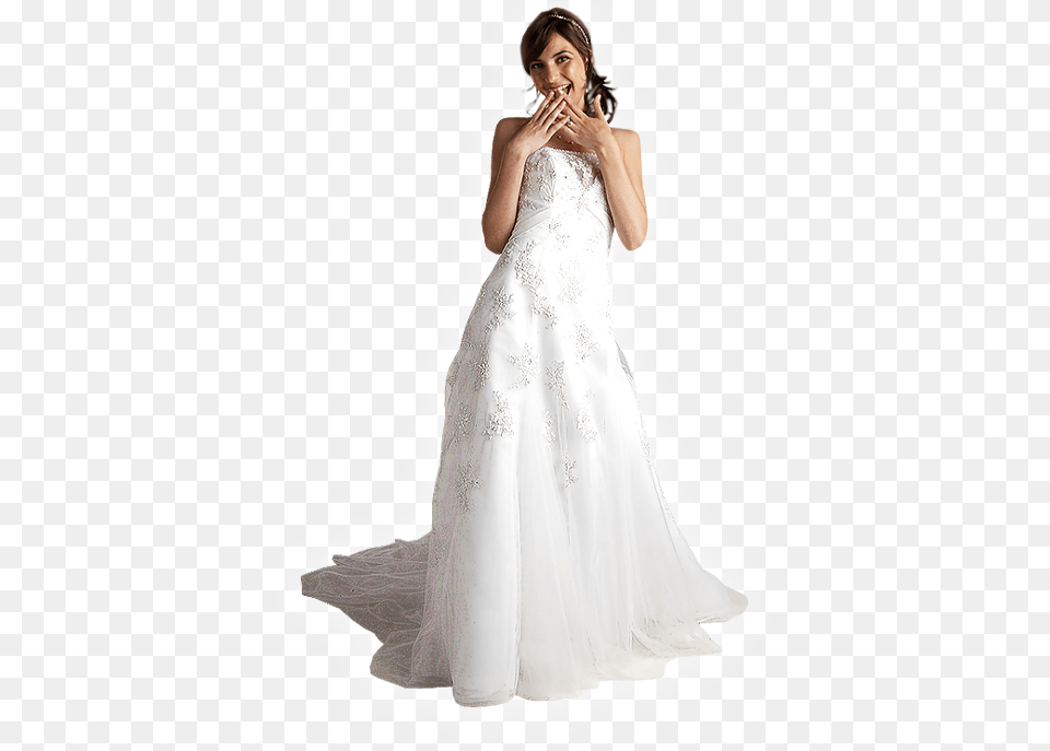 Bride Pic Background Wedding Dress White Background, Clothing, Fashion, Formal Wear, Gown Png