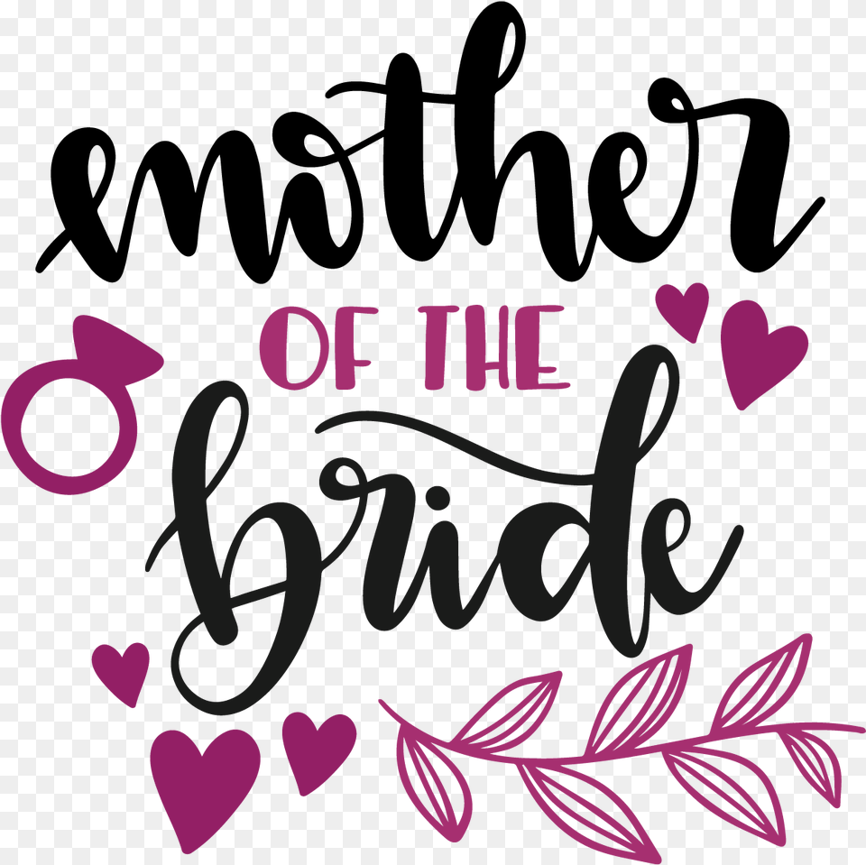 Bride Silhouette Svg Mother Of The Bride Clipart, Purple, Text Png