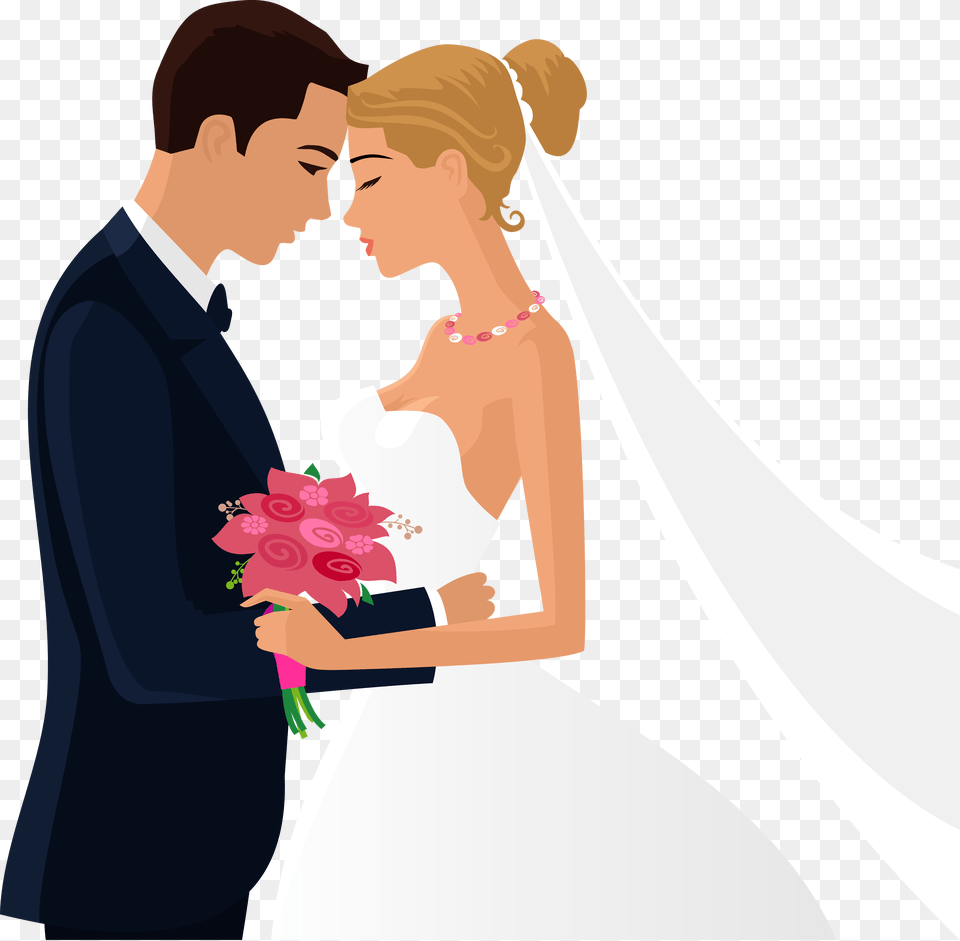 Bridegroom Wedding Invitation Couple Transprent Marriage Couple Graphics, Flower, Flower Arrangement, Plant, Flower Bouquet Free Transparent Png