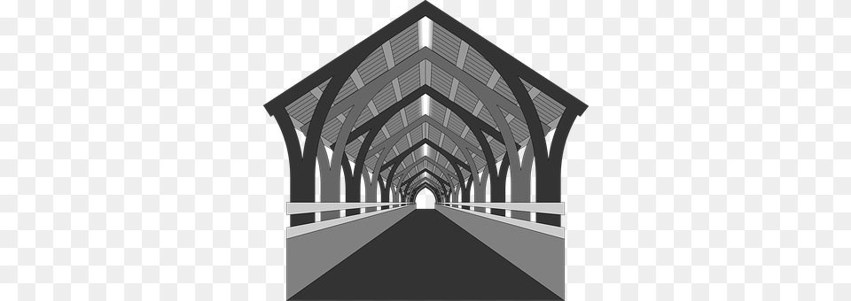 Bridge Architecture, Building, Corridor, Indoors Png