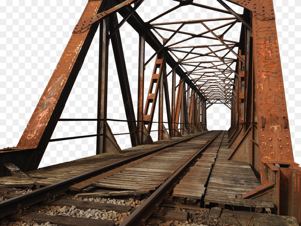Bridge Architecture, Building, Railway, Transportation Free Png Download