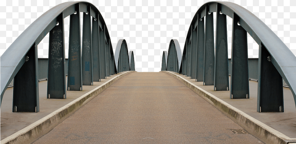 Bridge Clipart Truss Bridge Bridge Background, Arch, Architecture, Handrail, Path Png