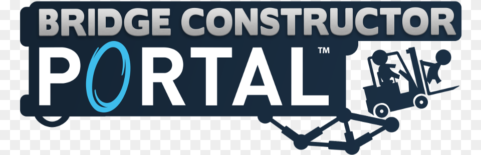 Bridge Constructor Bridge Constructor Portal Logo, Text Free Png Download