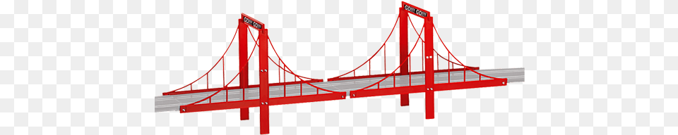 Bridge Set Carrera Bridge, Suspension Bridge Free Png