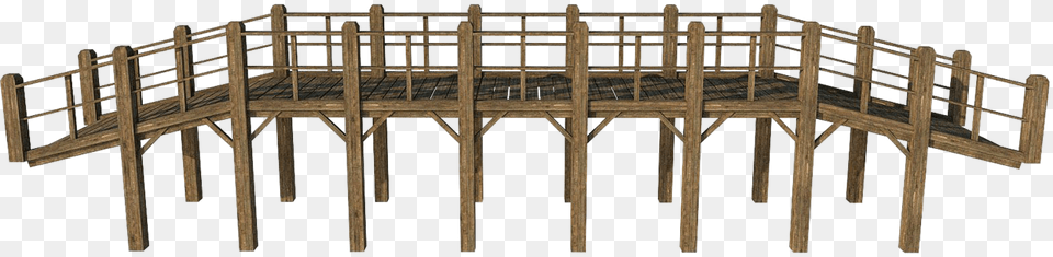 Bridge Wood Bridge, Arch, Waterfront, Water, Porch Free Png Download