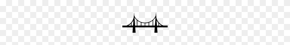 Bridged Clipart Puente Clip Art Bridge, Gray Png Image