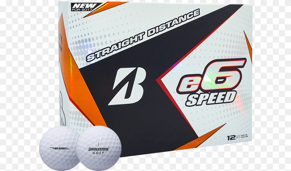 Bridgestone 2017 E6 Speed Golf Ball Bridgestone E6 Speed, Golf Ball, Sport Png Image