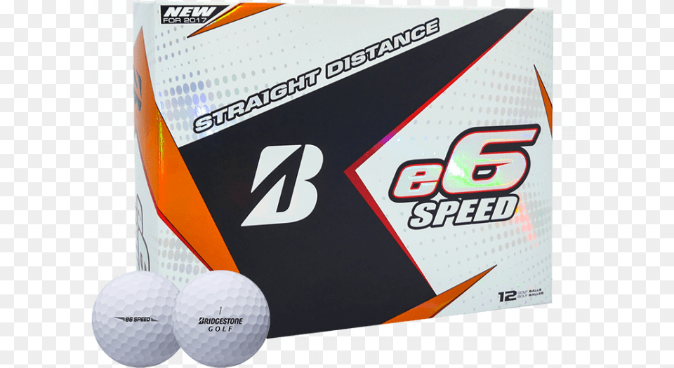 Bridgestone 2017 E6 Speed Golf Ball Bridgestone E6 Speed Golf Balls, Golf Ball, Sport Free Transparent Png