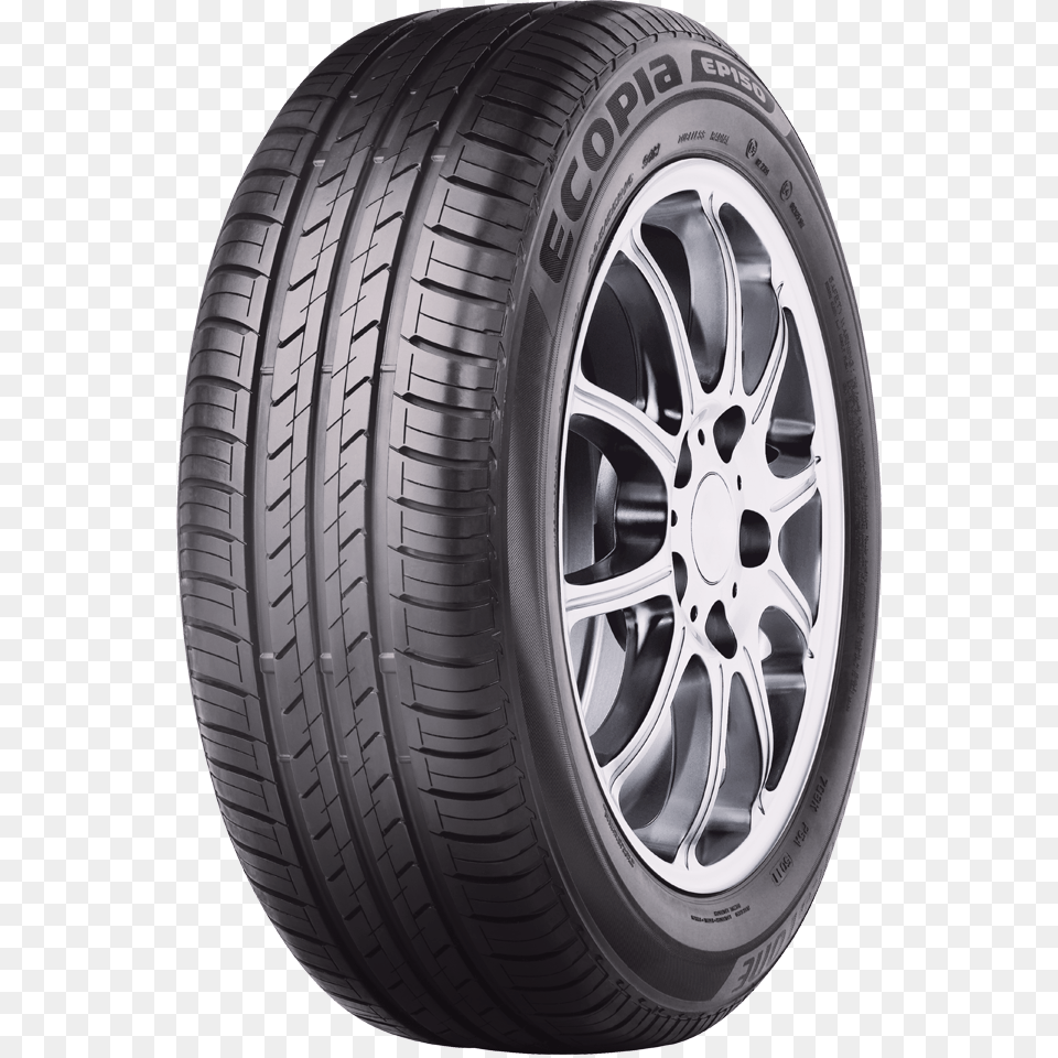 Bridgestone Car Tyre For Honda City Zx Bridgestone Ecopia Ep150 205, Alloy Wheel, Car Wheel, Machine, Spoke Png