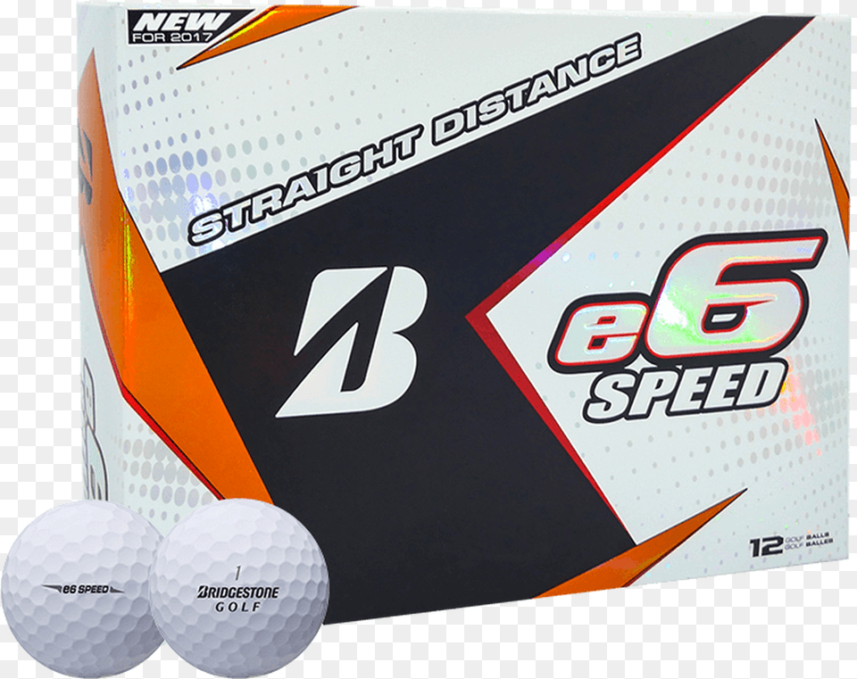 Bridgestone E6 Speed Golf Balls, Ball, Golf Ball, Sport Free Transparent Png