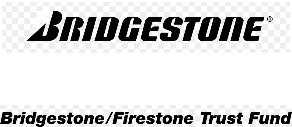 Bridgestone Firestone Trust Fund Logo Black And White Bridgestone, Text Free Png