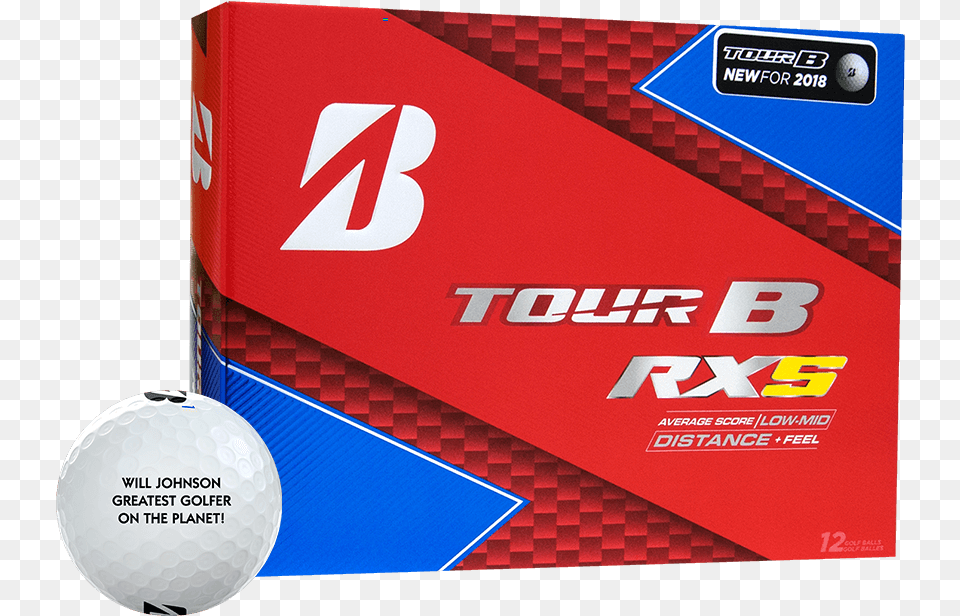 Bridgestone Tour B Rxs Golf Balls, Ball, Golf Ball, Sport, Football Free Transparent Png
