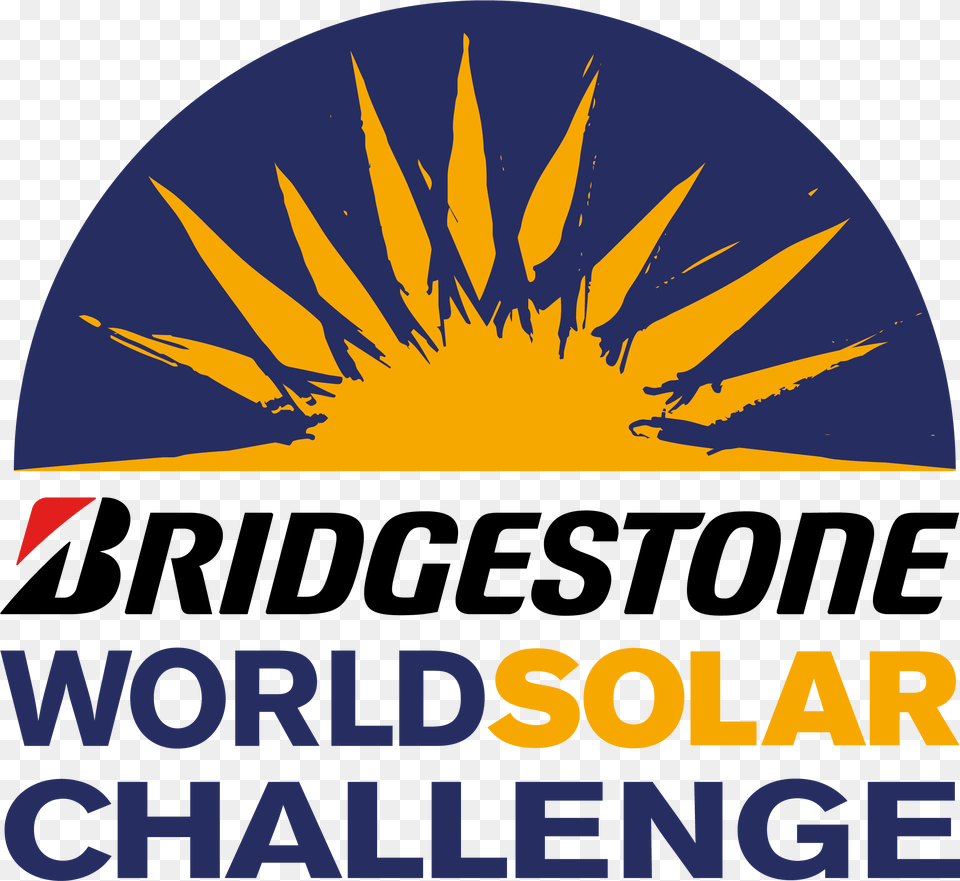 Bridgestone World Solar Challenge Primary Logo Solar Car Challenge Logo, Cap, Clothing, Hat, Swimwear Free Transparent Png