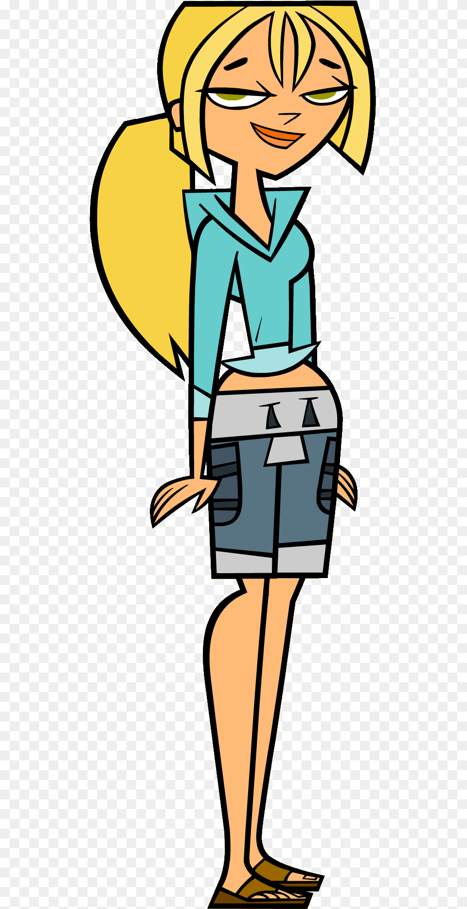 Bridgette Bridget From Total Drama, Book, Clothing, Comics, Shorts Free Transparent Png