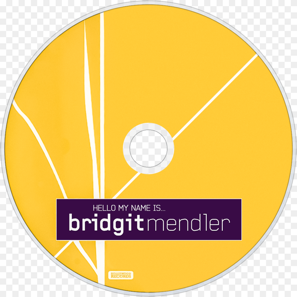 Bridgit Mendler Hello My Name Is Cd Disc Image Bridgit Mendler Hello My Name Is Cd Label, Disk, Dvd Free Transparent Png