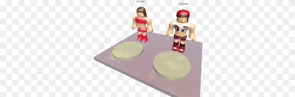 Brie And Nikki Bella Morphs Roblox Figurine, Baby, Person Free Transparent Png