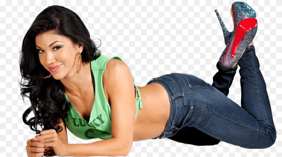 Brie Bella Rosa Mendes, Clothing, Shoe, High Heel, Footwear Free Png Download