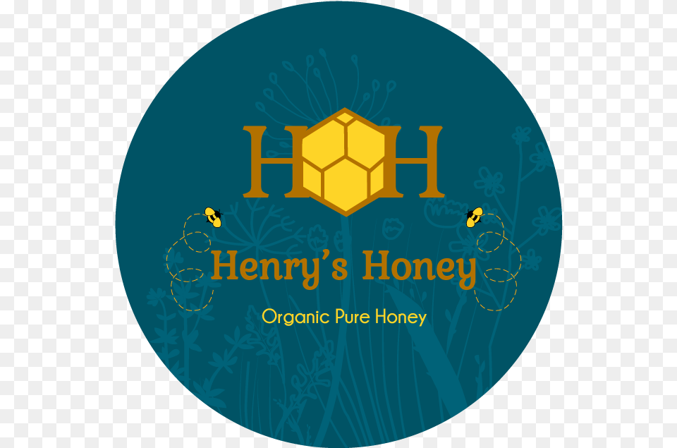 Briefbox U2014 Henryu0027s Honey Logo And Label Design By Sarah Nour Circle, Sphere, Disk Free Transparent Png