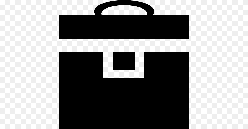 Briefcase, Gray Free Png Download