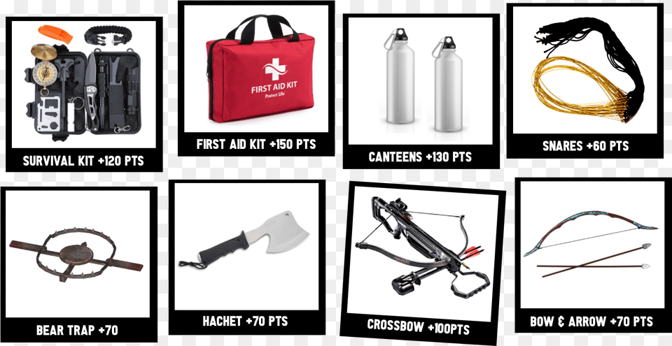 Briefcase, First Aid, Crossbow, Weapon, Blade Free Png Download