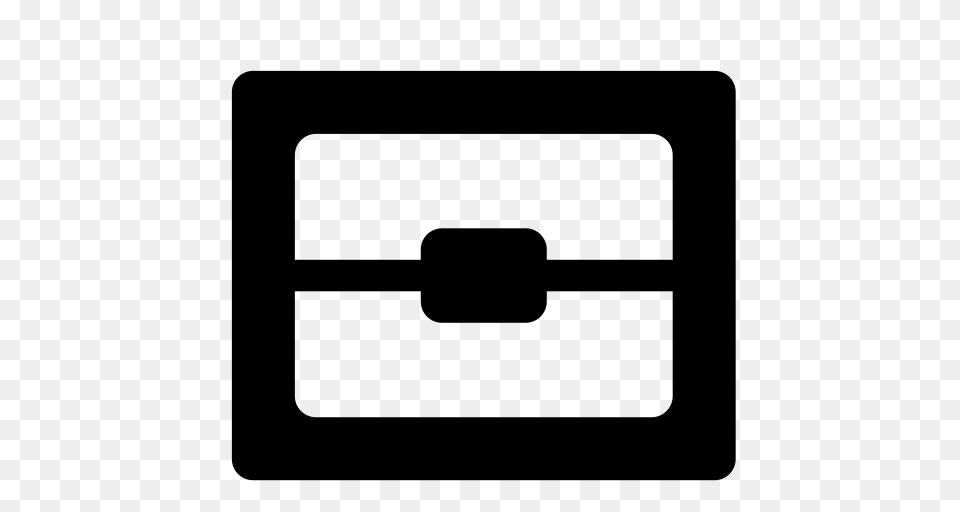 Briefcase Business Equal Icon With And Vector Format, Gray Png Image