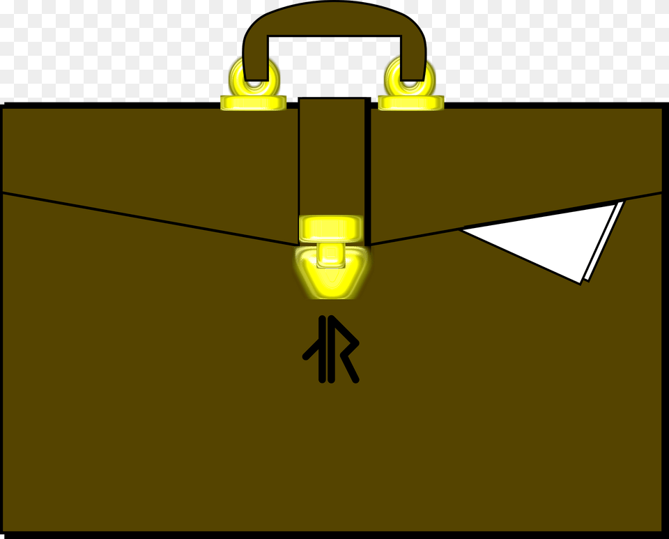 Briefcase Clipart, Bag, Bulldozer, Machine Png Image