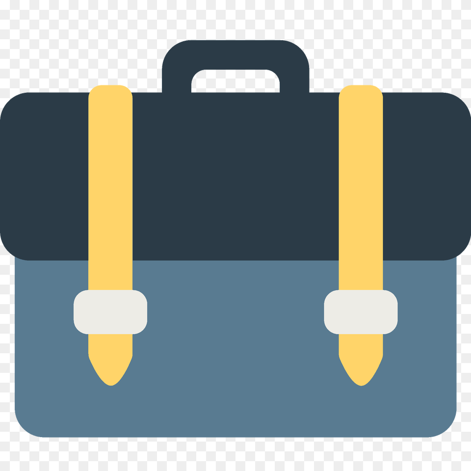 Briefcase Emoji Clipart, Bag Png Image