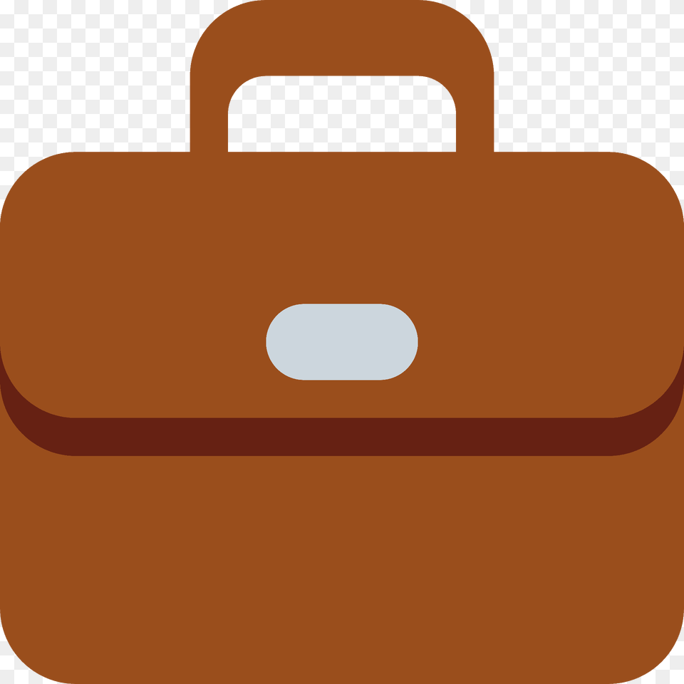 Briefcase Emoji Clipart, Bag Png Image